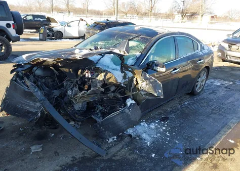 2014 Nissan Maxima 3.5 Sv from USA, damaged, VIN 1N4AA5AP1EC908155